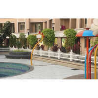 Residential Frp Boundary Fencing - Handcrafted Eco-friendly Frp, 2 To 4 Feet Height, Elegant White Color, Durable Spray Paint Finish
