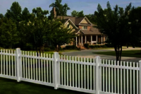 Frp Home Security Fences - Color: White