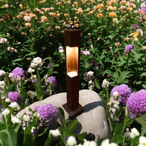 FRP Garden Bollard Light