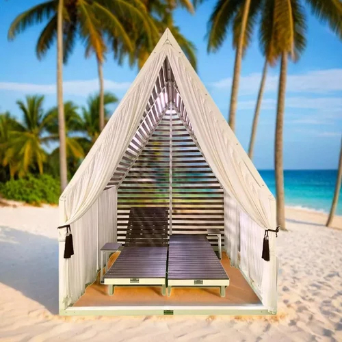 Poolside Cabana Sun loungers