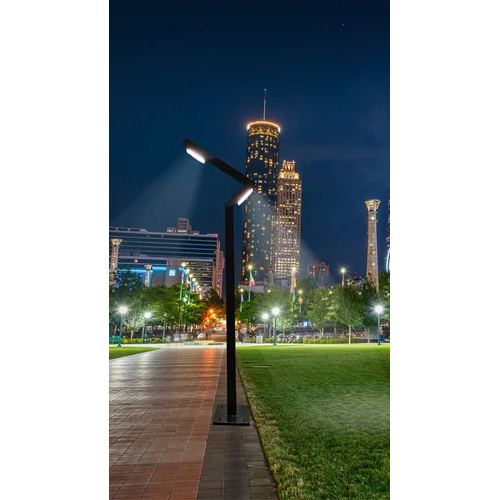 Decorative Lighting Pole - Color: Brown