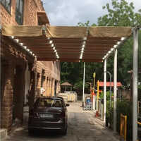 Retractable FRP Pergola
