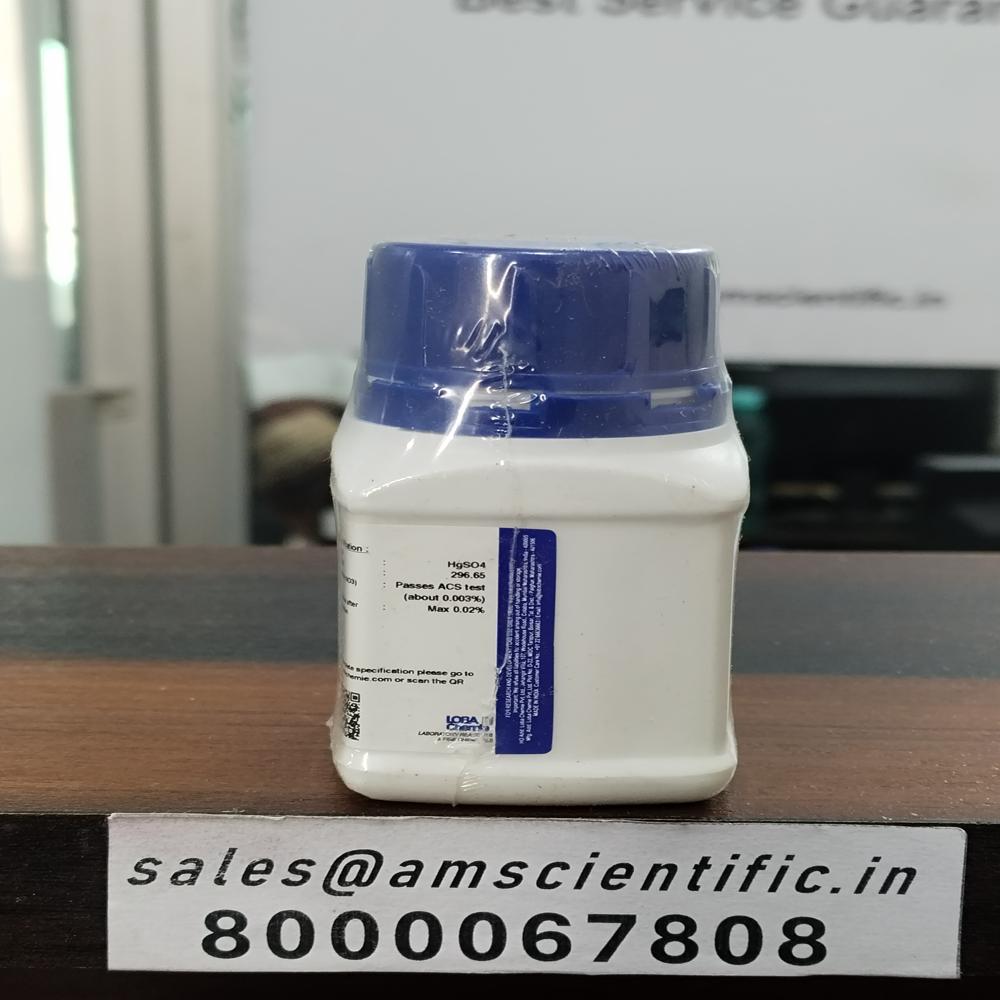 Mercuric Sulphate Ar - Cas No: 7783-35-9