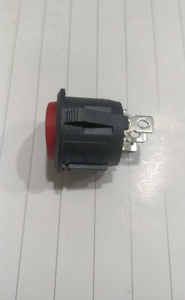   Rocker switch round red 3 pin  on off 