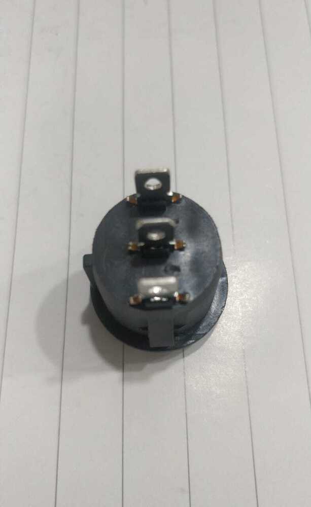   Rocker switch round red 3 pin  on off 