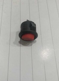 RS 13 MINI RED 2 PIN ON-OFF