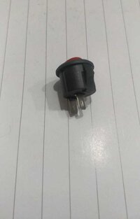 RS 13 MINI RED 2 PIN ON-OFF