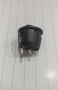 RS 13 BLACK 2 PIN ON-OFF