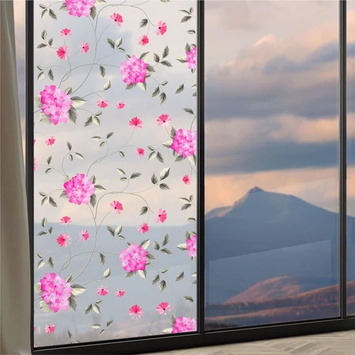 3mm Glass Film - Rigid PVC Material , Customizable Size Options , Vibrant Multicolor Design for Decorative and Privacy Enhancements