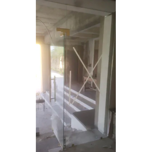 Plain Toughened Glass Door