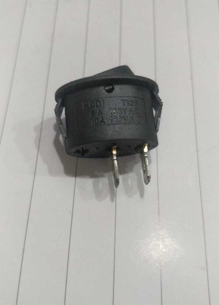 Rocker Switch oval on off