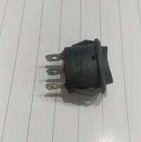 RS 30 BLACK 3 PIN ON-OFF-ON OVAL