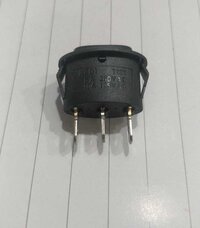 RS 30 BLACK 3 PIN ON-OFF-ON OVAL
