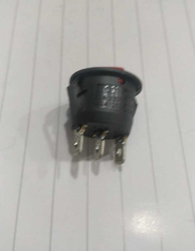 Rs13 Red 3 Pin On-off 105 Rocker