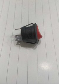 Rs13 Red 3 Pin On-off 105 Rocker