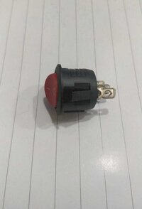 Rs13 Red 3 Pin On-off 105 Rocker