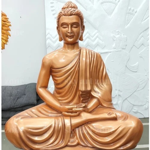 Sitting FRP Buddha Statue