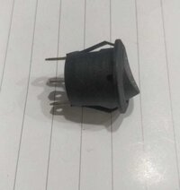 RS 13 BLACK 3 PIN ON-OFF-ON