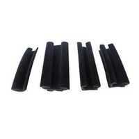 Rubber Flocked Channel Mazda - Color: Black