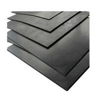 Epdm Rubber Sheet - Natural Rubber, 1 To 50 Millimeters Thickness, Sleek Black Color, Rust-proof, Water Absorption Capabilities, Plain Style