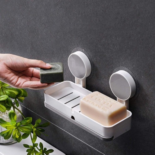 Double Soap  Dish Plastic Abs