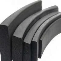 Industrial Epdm Rubber Gasket - Color: Black