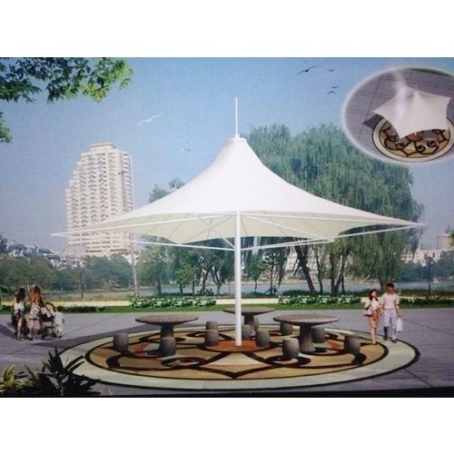 Tensile Conical Parking Structure