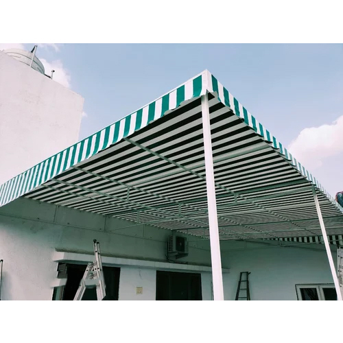 Terrace Shade Awning - Color: Green