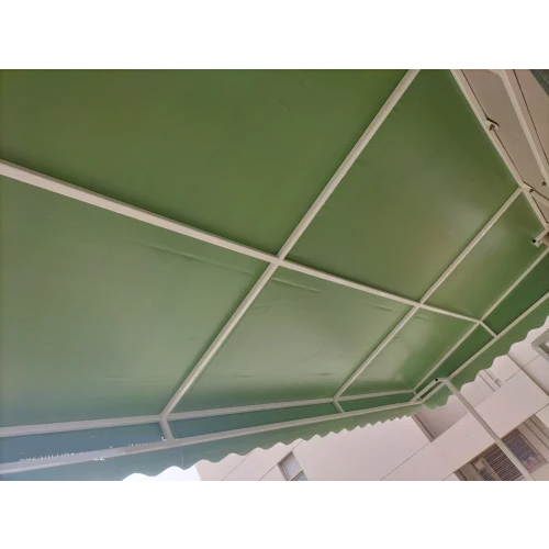 Green Window Awning