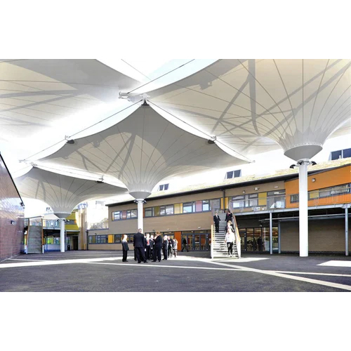 PVC Inverse Conical Tensile Structure