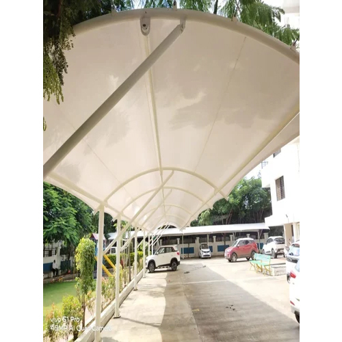Fabric Roofing Tensile Structure - Color: White