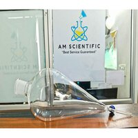 Separating Funnel Pear Shape With Boroflo S 1000ml - Color: Transprant