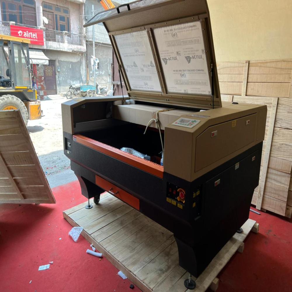 Double Head Co2 Laser Cutting Machine 900-600