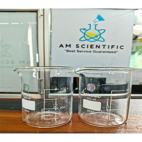 low form beaker 250ml with spout beaker with sp