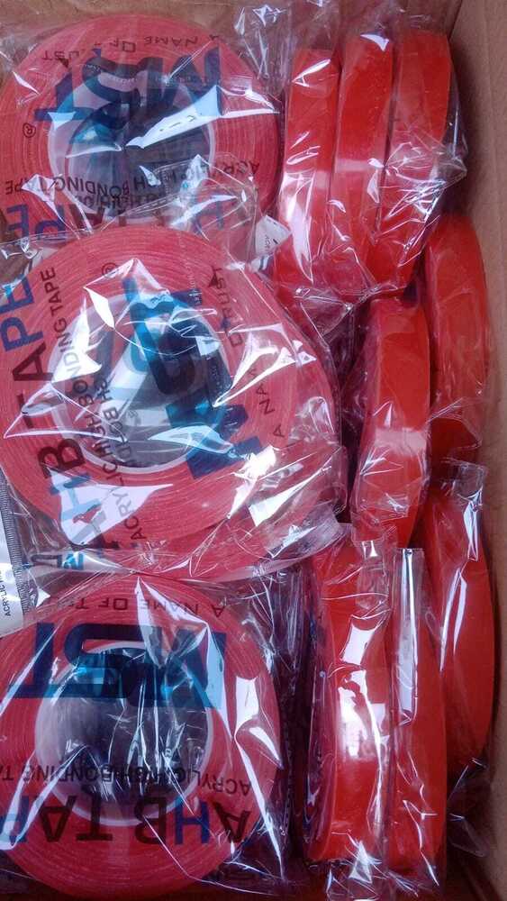 Red Polyester Tape - Shelf Life: 24 Months
