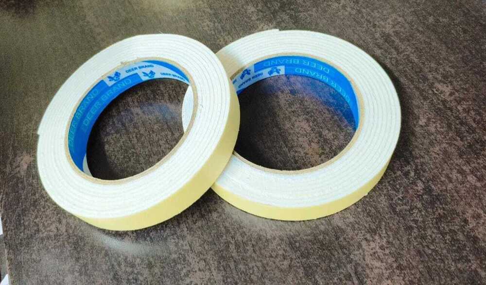 Double Sided Yellow Foam Tapes