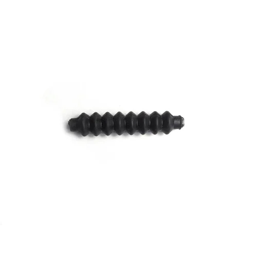 4 Inch Rubber Coil Spring - Color: Black
