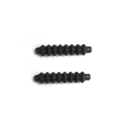 4 Inch Rubber Coil Spring - Color: Black