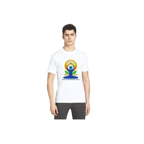 Promotional Round Neck T-Shirts - Color: Multicolor