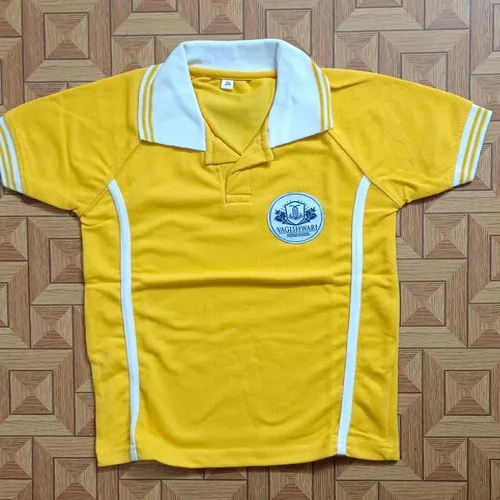 School Dress Customized T-Shirts - Color: Yellow