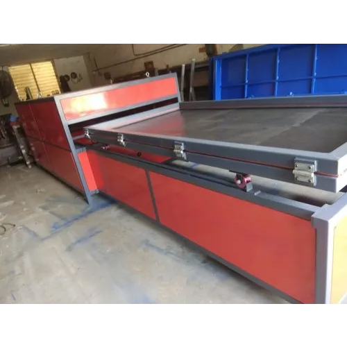 Vacuum Membrane Press Machine - Color: Oranges