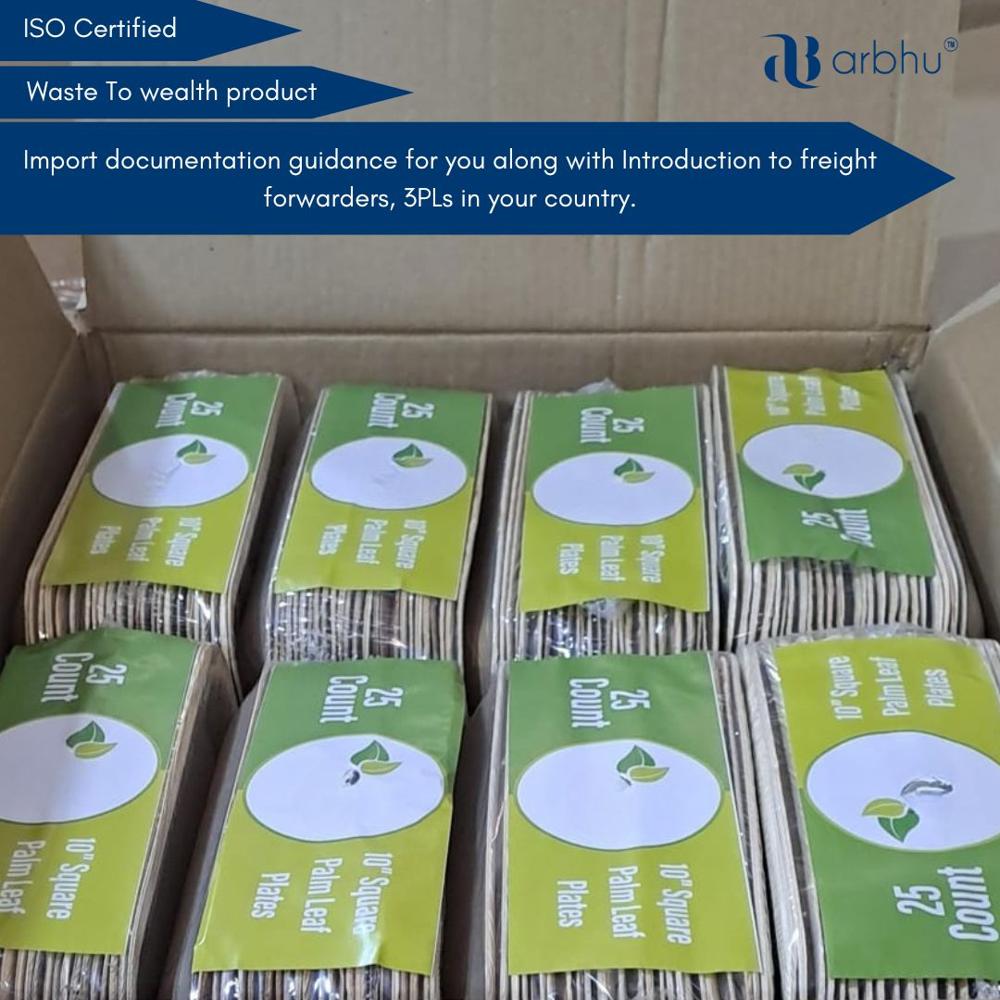 12 Inch Round Compartment Palm Leaf Plate - Application: Event/parties