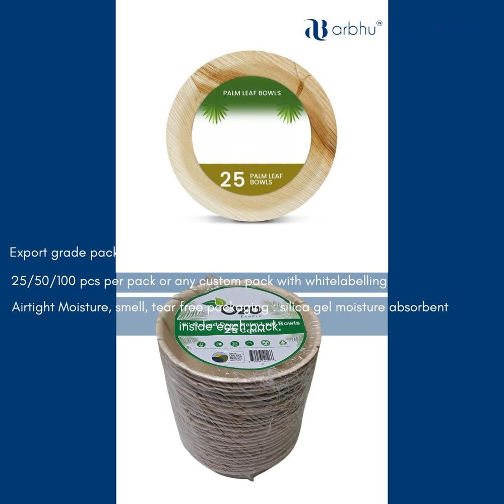 Areca Round Bowl - Application: Event/parties
