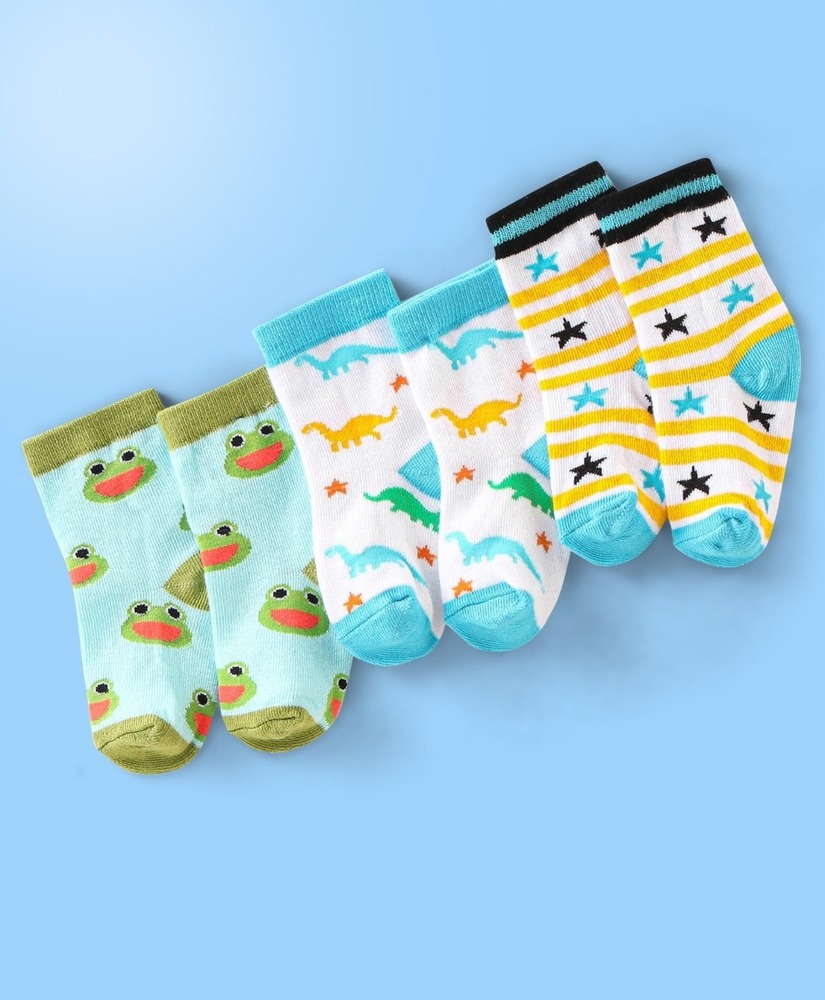 Girls Multicolor Cotton Socks