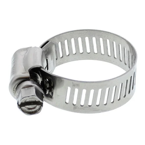 Aluminium Hose Clamp - Color: Silver