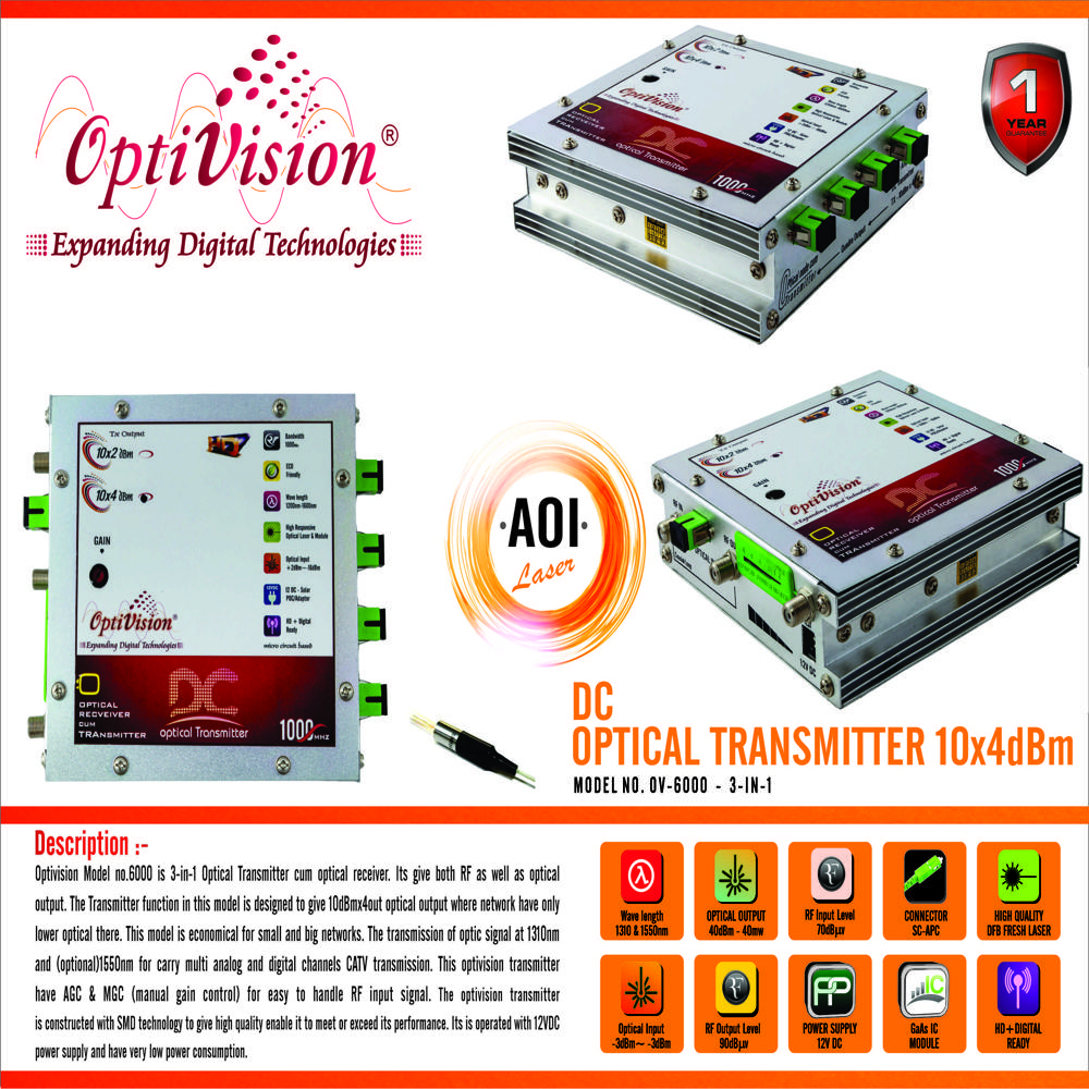 Dc Transmitter Battery Back-up : 10x4 : Ov-6050 - Application: Industrial