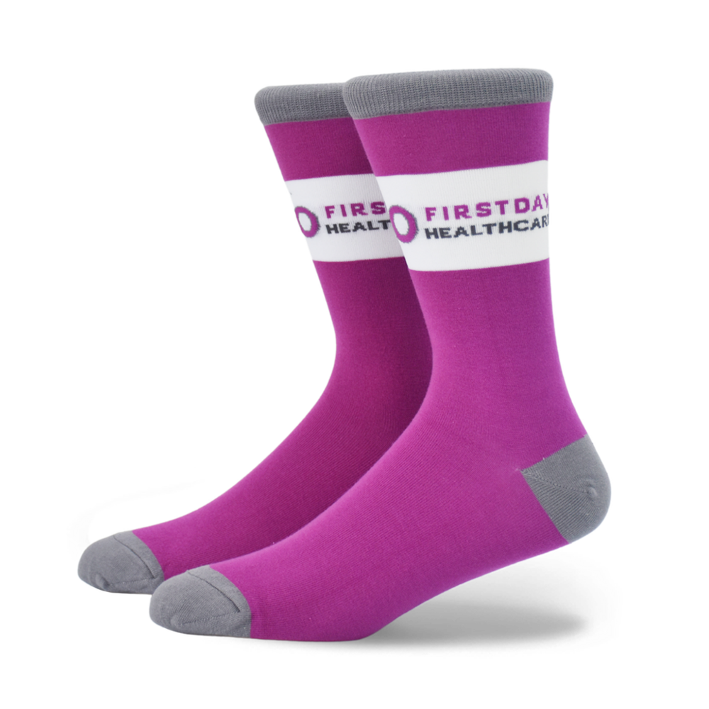 Custom compression socks