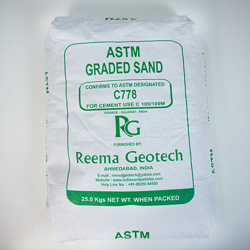 ASTM Graded  Quartz Sand
