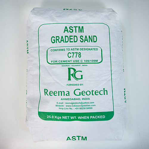ASTM Graded  Quartz Sand