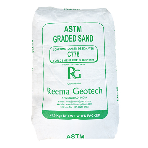 ASTM Graded  Quartz Sand